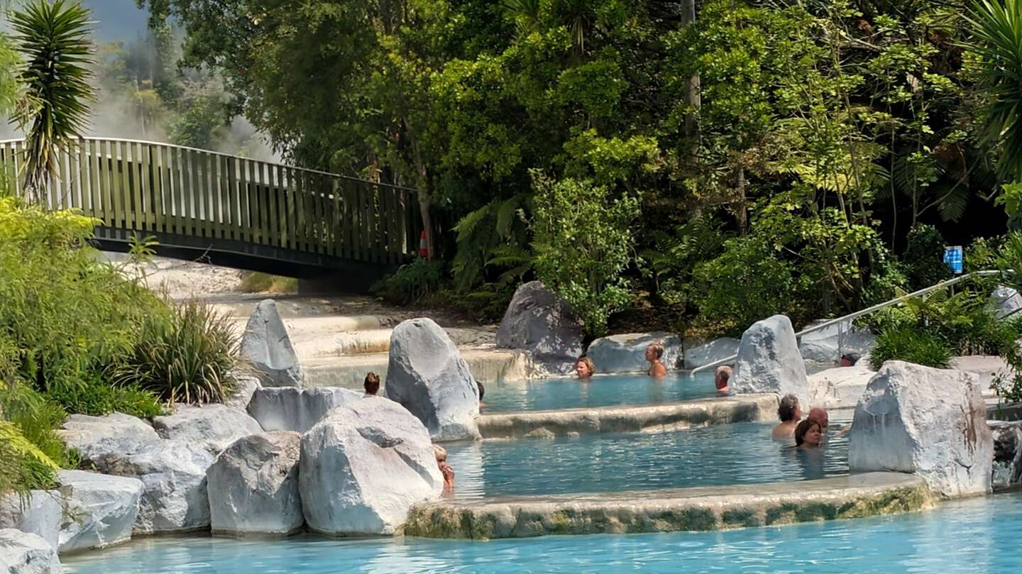 The hotter pools